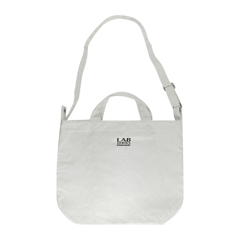 White Simple Eco-friendly Canvas Bag