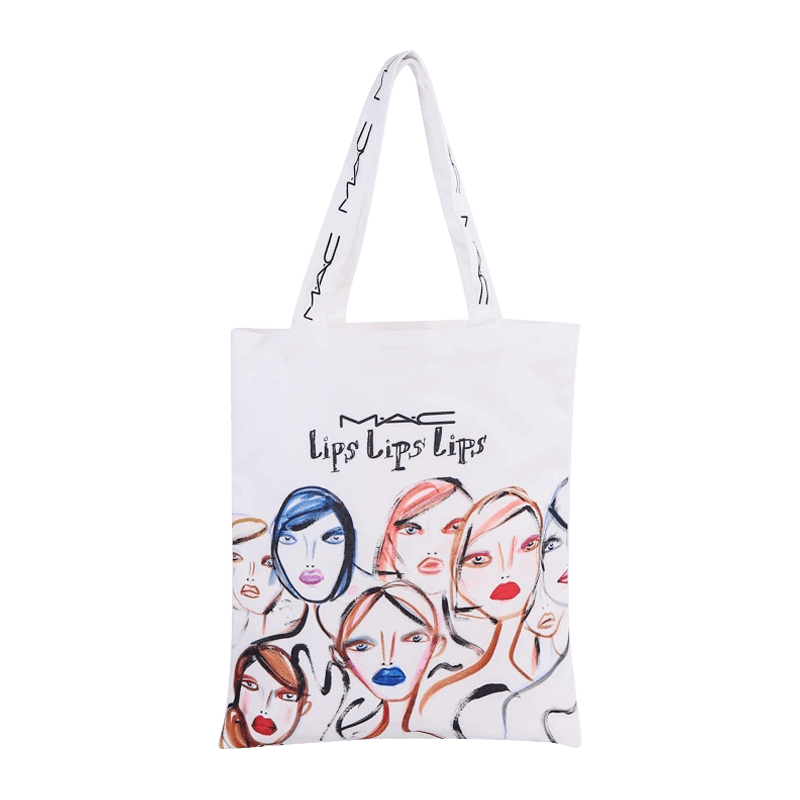 Colorful Mugshot Canvas Bag