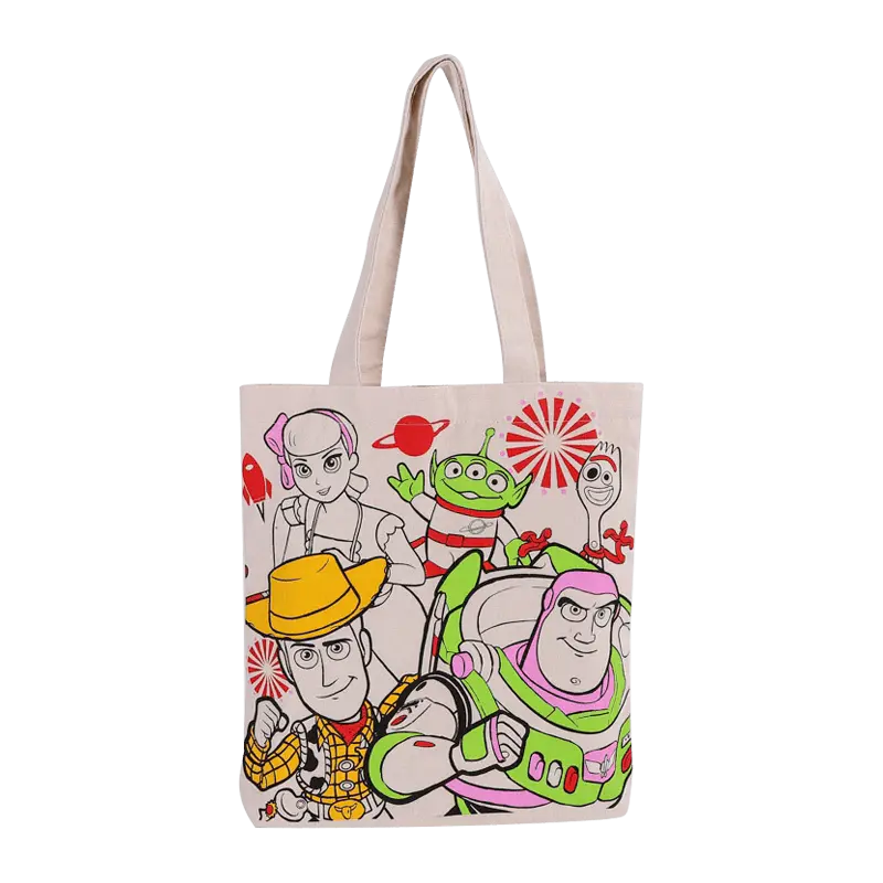 Foldable Cotton Tote Bag provides a space-saving option for carrying groceries, personal items, and daily essentials.